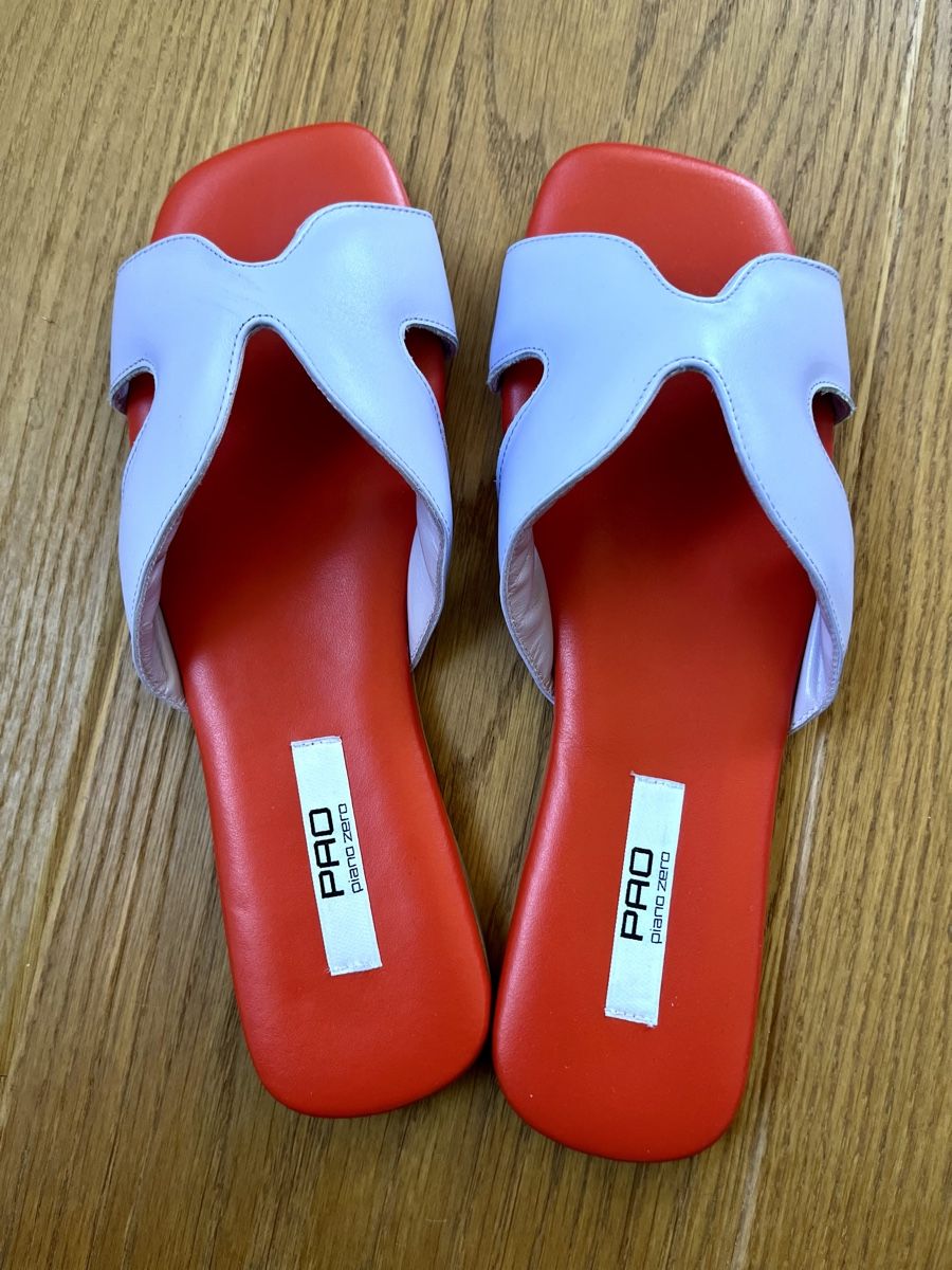 Scarpe da donna: PAO Piano Zero Sandallen Gr. 41 orange/lila – Nuovo e nell'imballaggio originale da Wädenswil venduto da Iana32