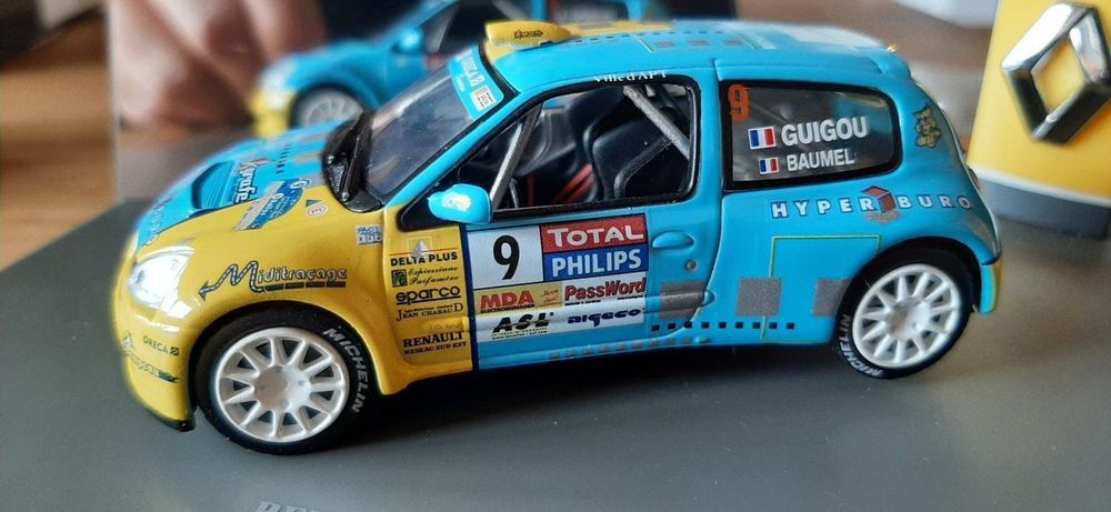 Coleção Rally Renault Clio S 1600 Monte-carlo 2004 (ref77
