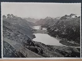 GR, Blick vom Hahnensee Silvaplana, No. 23-73, 1951