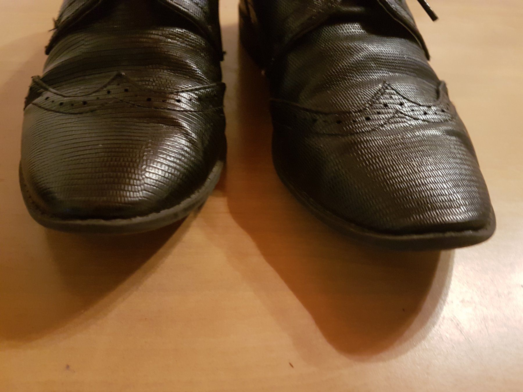 Damenschuhe: Chaussures plates grandeur 36 cuir – Gebraucht aus Villiers von san_jn5w 1