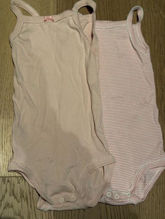 2 Petit Bateau Bodys, Gr. 81/18 Mnt, Top Zustand!