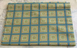 STOFF QUADRATE CA. 330X115CM NEU