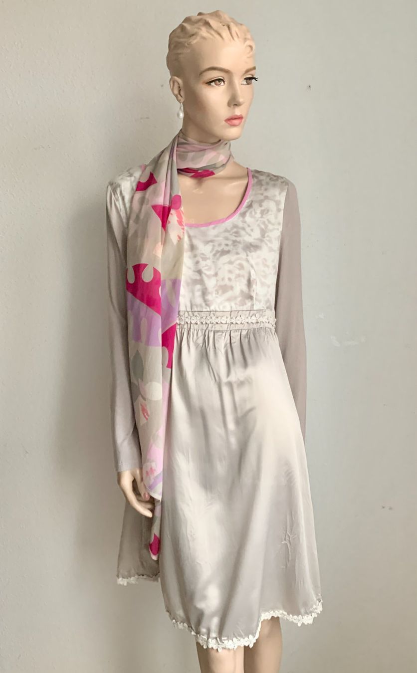 Cream Vestiti: Boho-Kleid von CREAM mit Seidenfoulard – Usato da Kloten venduto da Nephty 4
