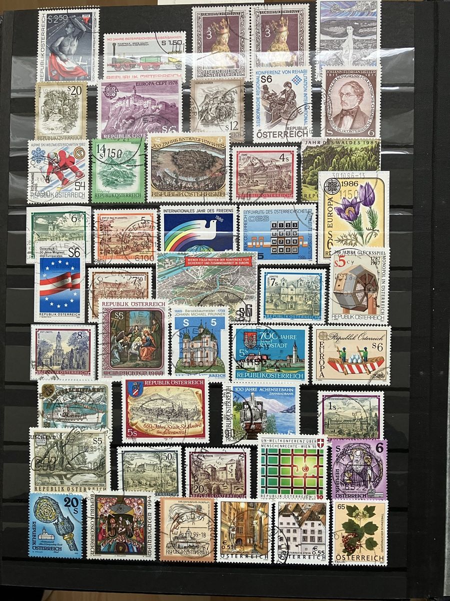 Tutti i francobolli: A Österreich 1960-2007 6s – Usato da Cham venduto da Diablo1232 5