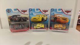 3 Mattel Cars Piston Cup Racers Neu & in Originalverpackung