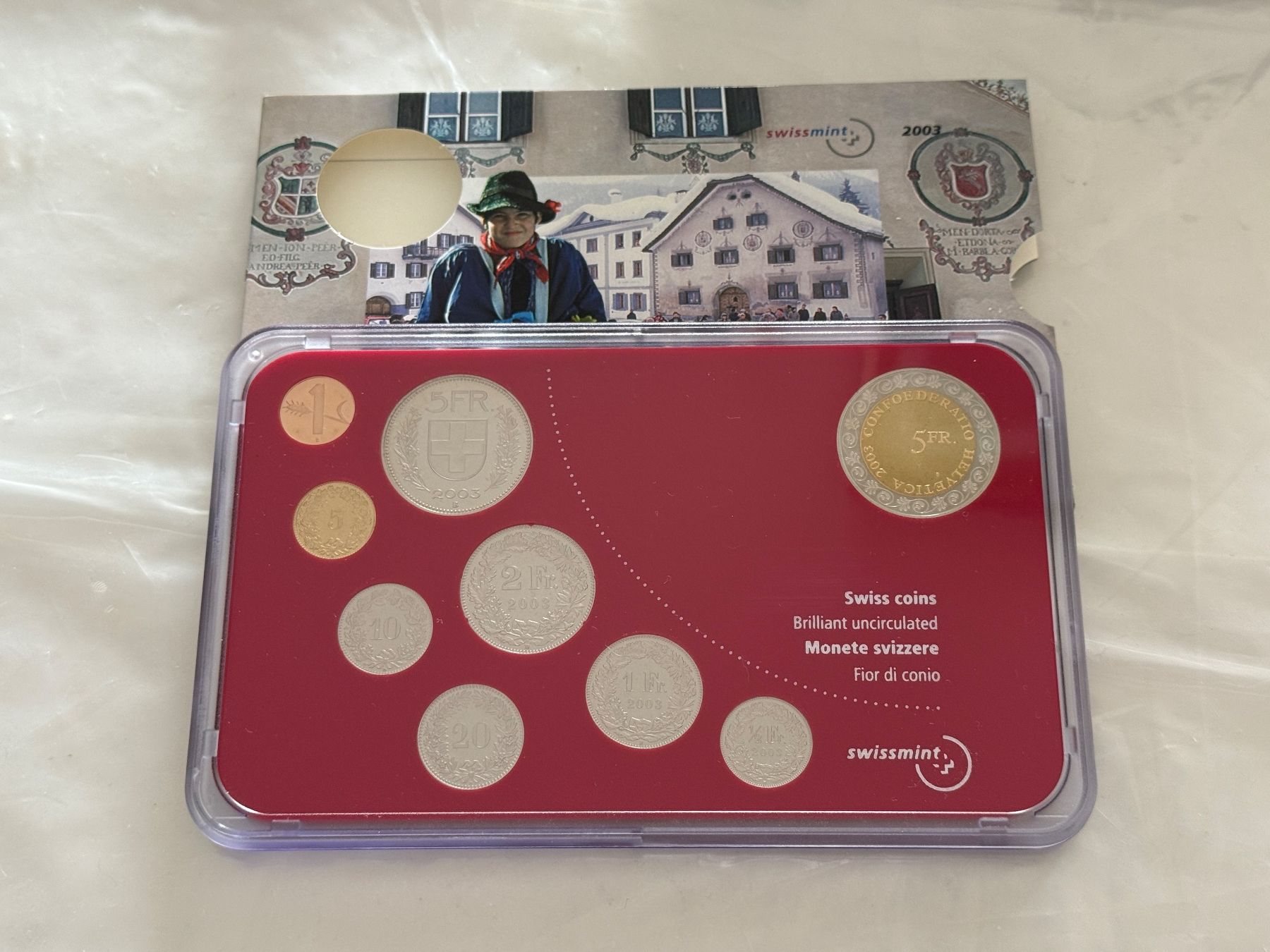 Alle Münzen: Schweizer Münzsatz 2003  Stempelglanz – Neu (gemäss Beschreibung) aus Wallisellen von SWISS_SILVER1 2