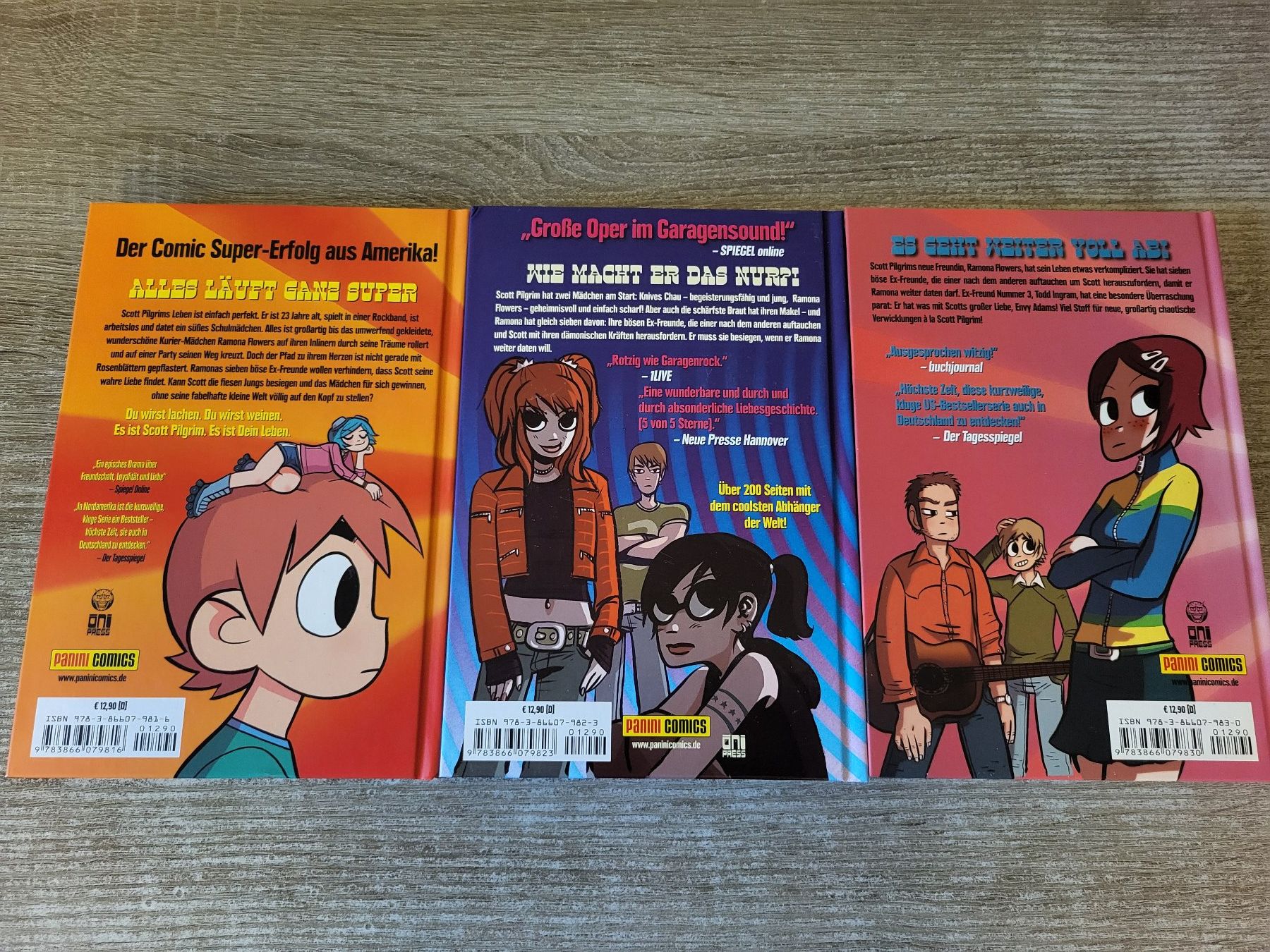 Fumetti: Scott Pilgrim Comics Bände 1-3 – Usato da Gossau SG venduto da Bonitoflocken 1