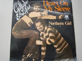 Vinyl-Single Gallagher & Lyle - Heart On My Sleeve
