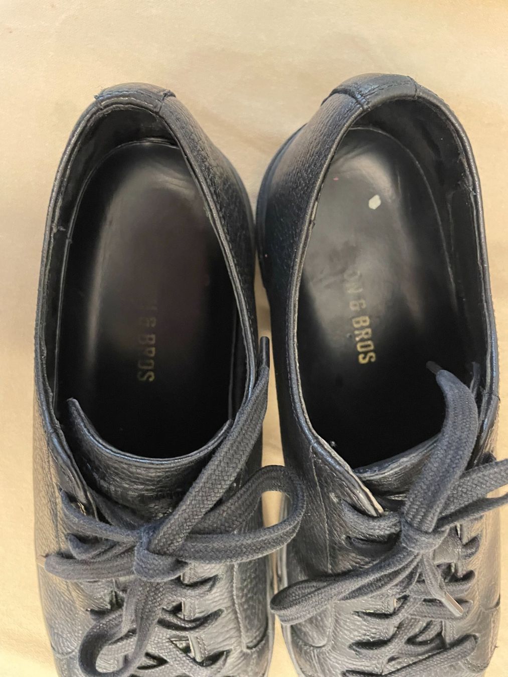 Scarpe da uomo: Gordon & Bros Sneaker schwarz Leder Gr. 41 gebraucht – Usato da Gockhausen venduto da ventman 8
