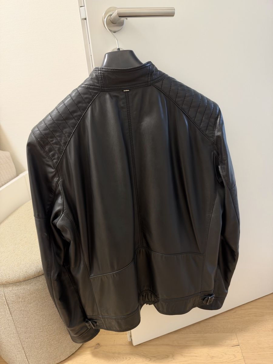 Strellson Vestes: Strellson Lederjacke Schield – D'occasion à Goldach par Anfield02 1