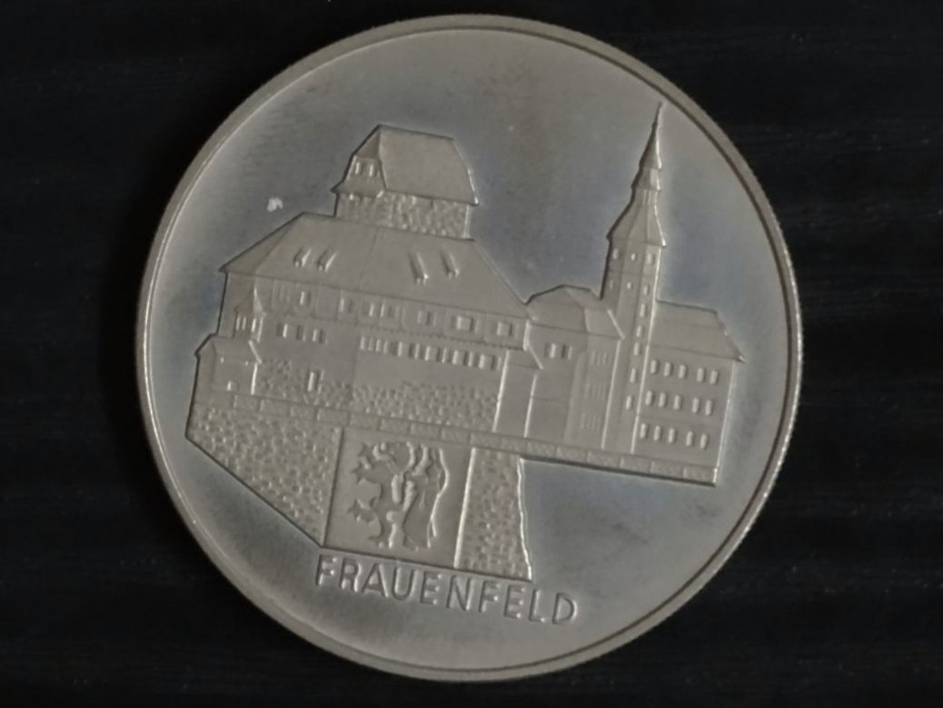 Tutti le monete: 1 Silbertaler 1971 Frauenfeld – Usato da Müllheim Dorf venduto da Roho8 1