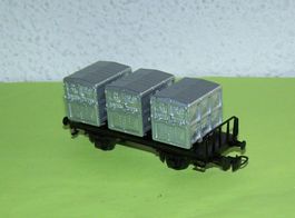 Kleinbahn H0 339 Tragwagen von Haus zu Haus Ekrt, Gussboden