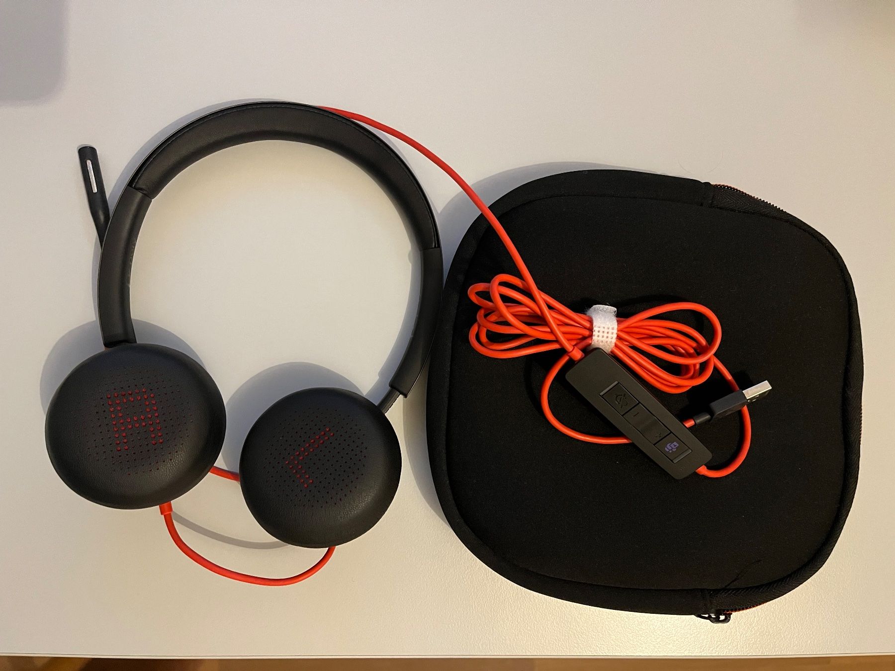 Plantronics Cuffie: Poly Blackwire 8225, STEREO, BW8225-M, USB-A – Usato da Basel venduto da a.61 2