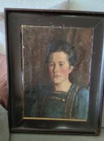 Ölporträt einer Frau, Stil der Mitte des 20. Jahrhunderts