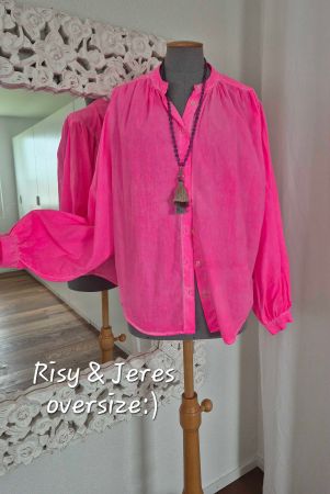 NEUE DESIGNER BLUSE Gr.40, OVERSIZE! passt zu NILE