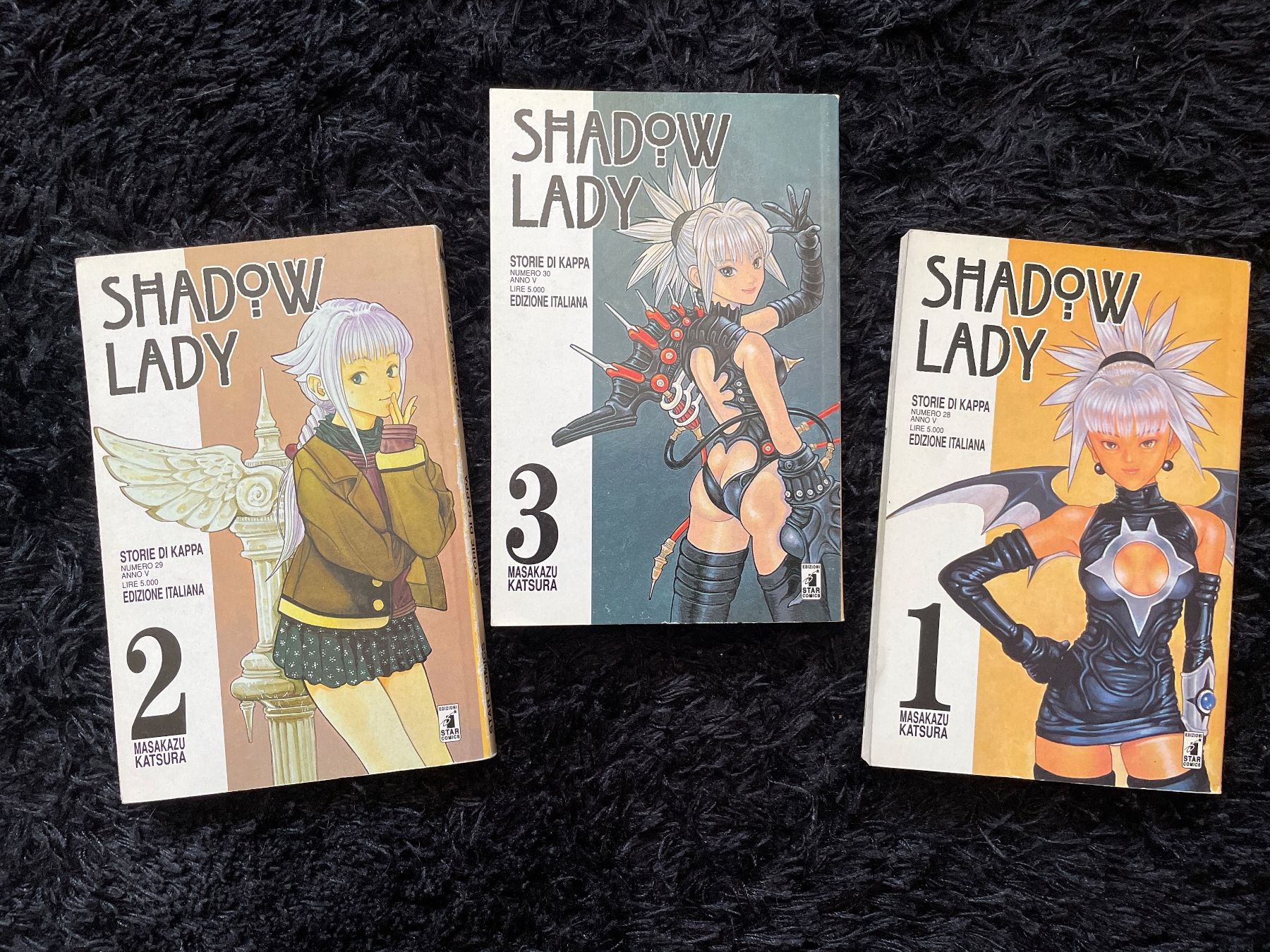 Fumetti: Shadow Lady,storie di kappa, COMPLETA – Usato da Bioggio venduto da lur_66sm 1
