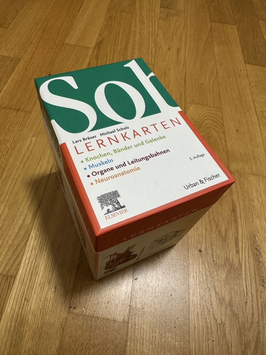 Cartoline: Sobotta Lernkarteien – Nuovo (secondo la descrizione) da Birsfelden venduto da dilanba