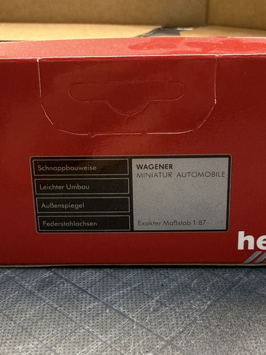 Herpa Modellini d'auto: Herpa 4120, Post Auto gelb, H0, 1:87 – Usato da Russikon venduto da Danielr5310 2