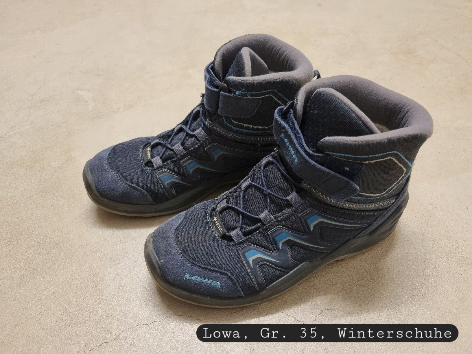 Chaussures garçon: Winterschuhe Lowa – D'occasion à Veltheim AG par charly0815