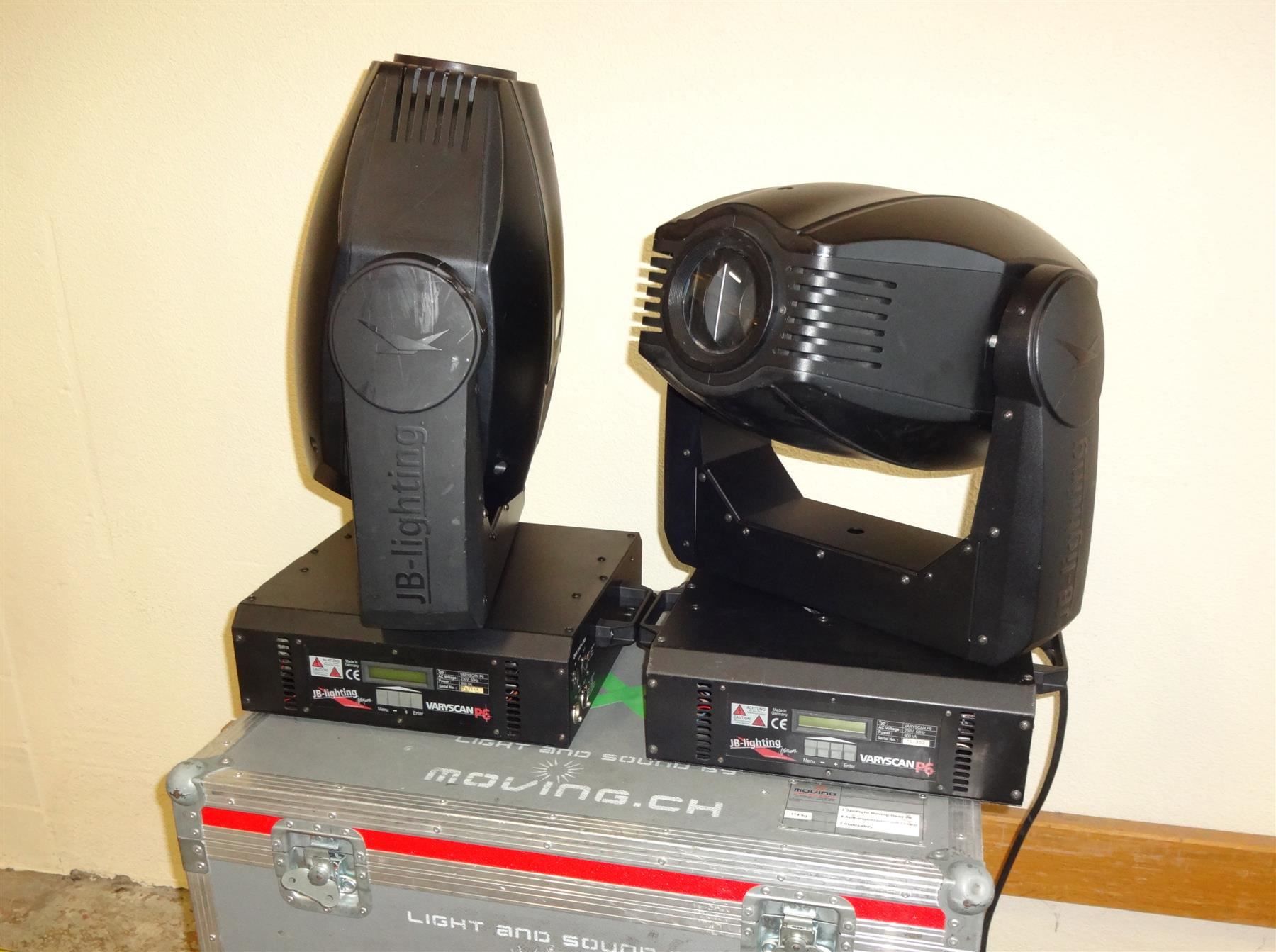 Lampade: Moving Head JB Varyscan P6  inkl. Case - Set! - – Usato da St. Gallen venduto da moving_st.gallen