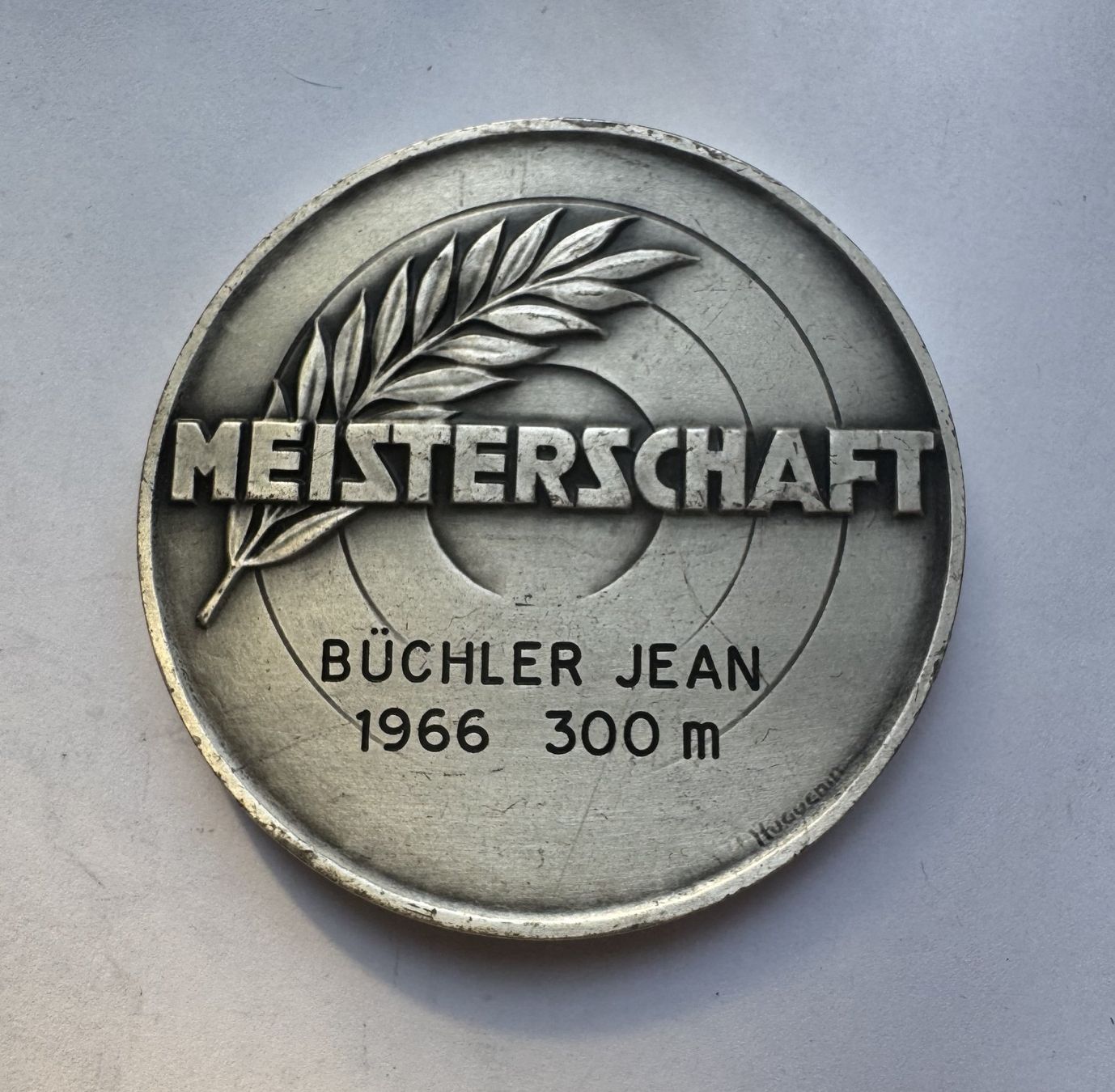 Medaillen: 1966 Schützenmedaille Solothurn Meisterschaft – Gebraucht aus Kirchberg SG von Z-Collection 1