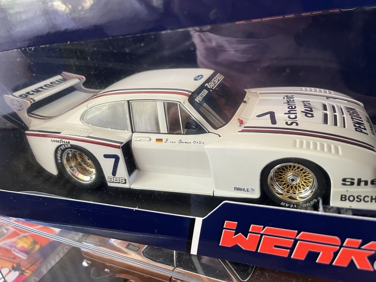Ford Modellini d'auto: Ford Capri Gr.5. Nr.7.  1:18 – Nuovo e nell'imballaggio originale da Rümlang venduto da Papamoll4