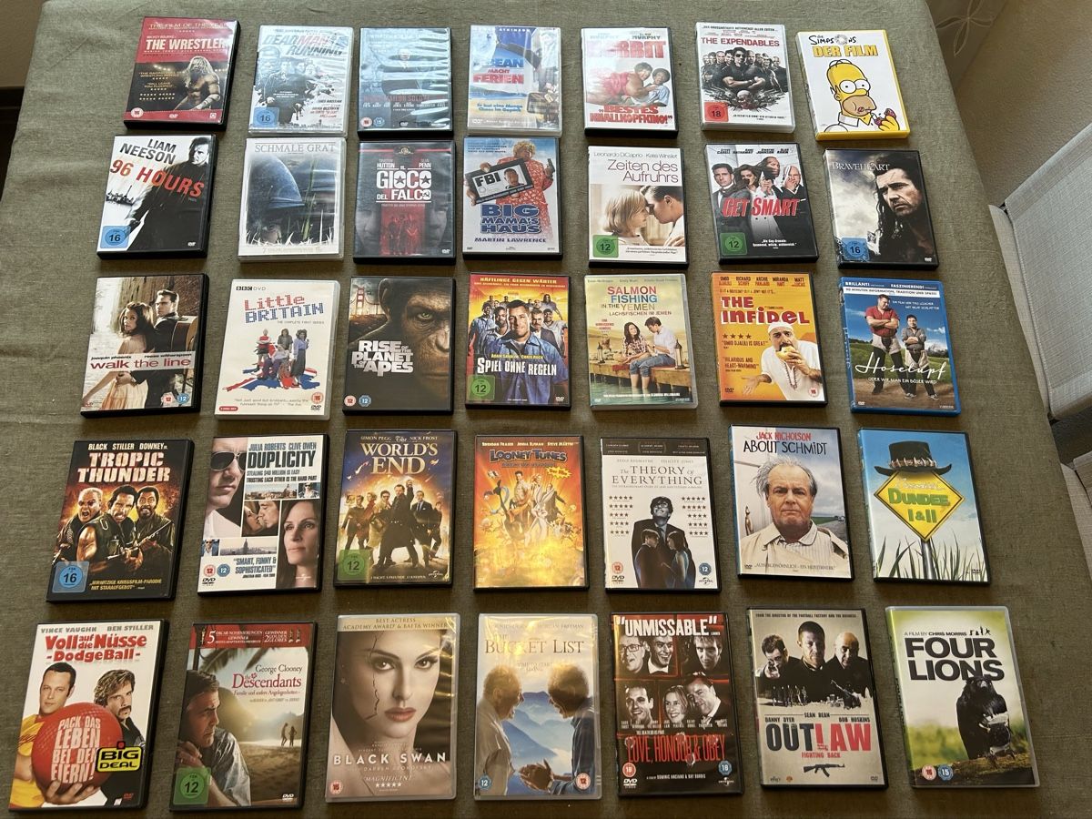 Tutti i DVDs: DVD Bundle: Action, Comedy & More! – Usato da Zürich venduto da Marvel07