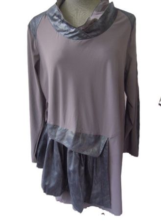 Gr. 44 Designer Tunika/Minikleid mokkabraun MC PLANET Design