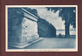 GENEVE - Monument des soldats suisses