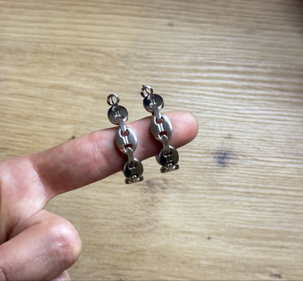 Orecchini pendenti & Orecchini a lobo: Boucles d’oreilles en acier inoxydable – Nuovo e nell'imballaggio originale da Châtel-St-Denis venduto da Montclair_Swiss 3