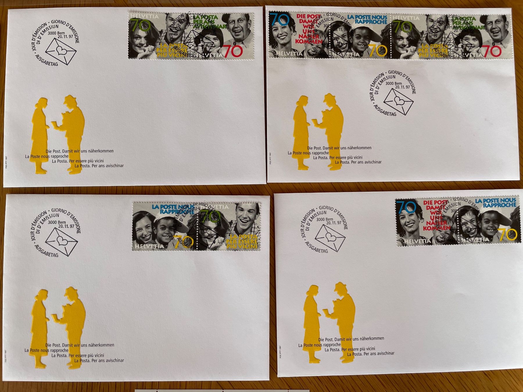 Tutti i francobolli: FLEURIER, divers, prix postal : env. 140.- – Usato da Sonceboz-Sombeval venduto da Comment2 6