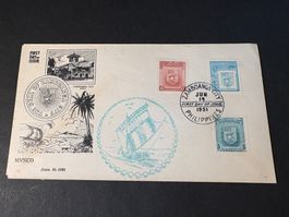 FDC Brief 1951 Philippinen, Zambonga City