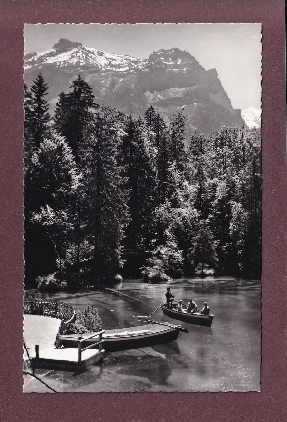 Ansichtskarten: BLAUSEE - Zahlershorn – Gebraucht aus Pully von nicecards