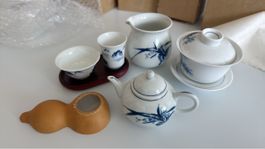 Chinesisches Gongfu Teekanne und Tassen Set