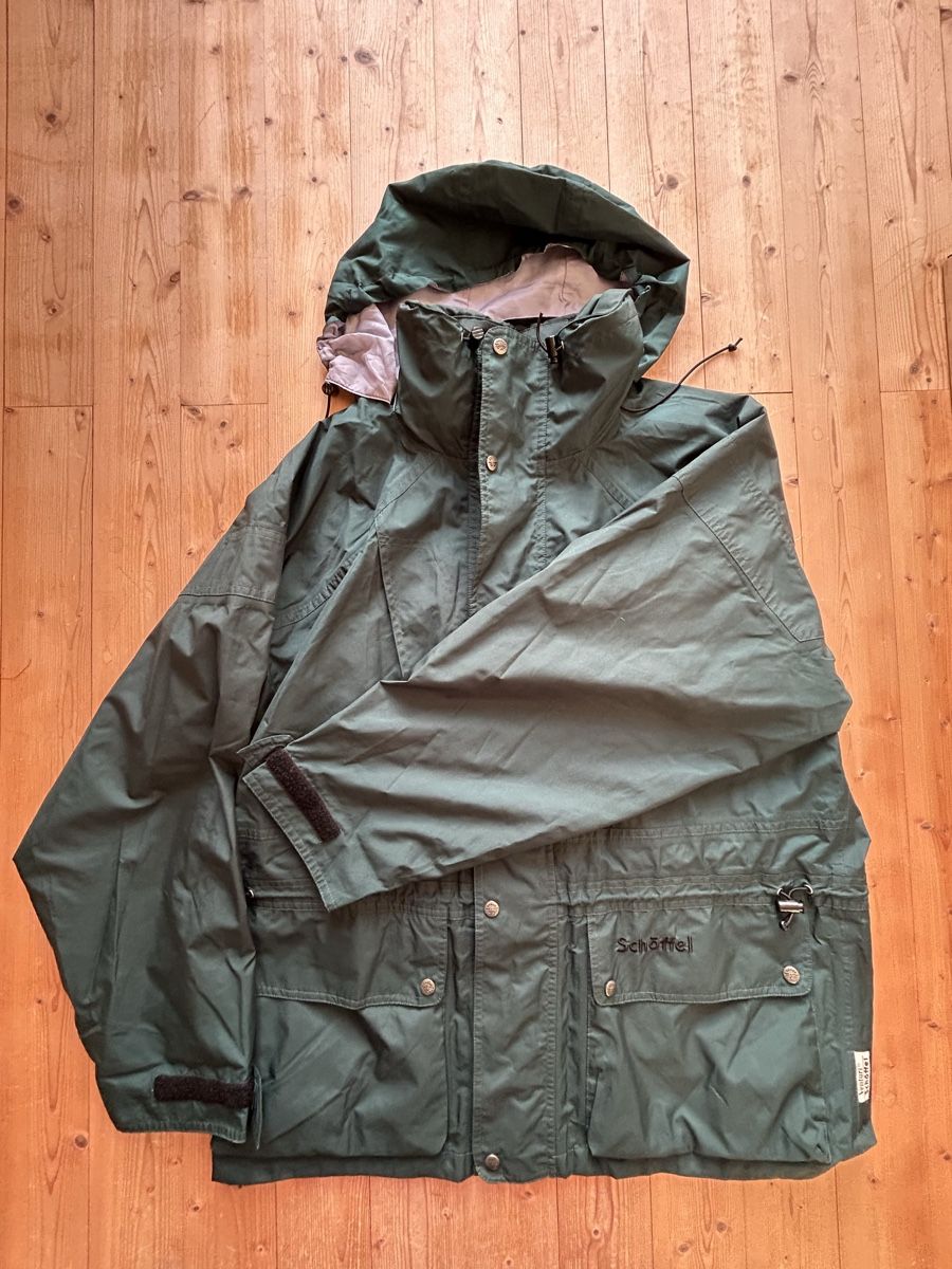 Schoeffel Giacche: Windjacke Schöffel Venturi, Grösse L, Grün – Usato da Himmelried venduto da rasmus67