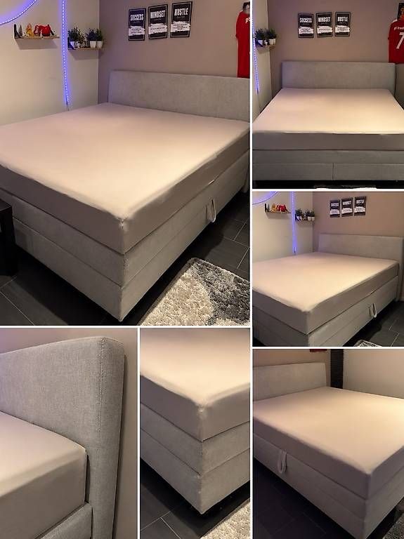 Betten: Boxspringbett 180x200cm – Gebraucht aus Scherzingen von Shayandine
