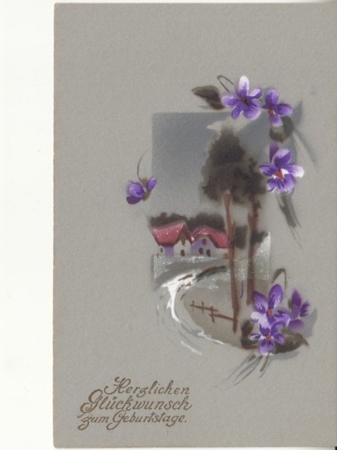Cartoline postali: Glückwunschkarte ca. 1920 – Usato da Bürglen TG venduto da StampGraf