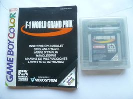 F-1 World Grand Prix Spiel Game Boy Color