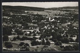 Nieder-Rohrdorf, Ortsansicht mit Ober-Ro