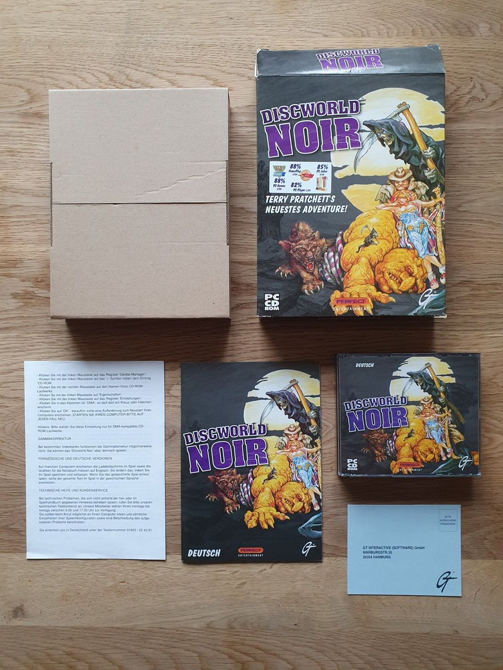 Spiele: PC Games Discworld Noir (1999) Big Box – Gebraucht aus Greifensee von perfectioN88 3