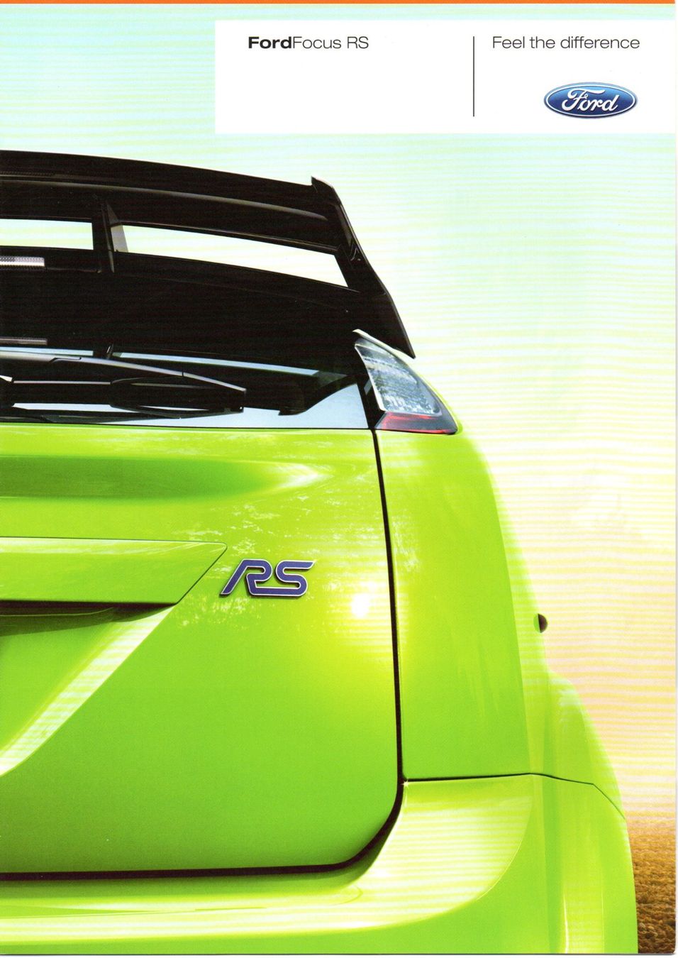 Ford Automobili: Ford Focus RS  - CH-Original Prospekt – Nuovo (secondo la descrizione) da Malans GR venduto da Chueche427 1