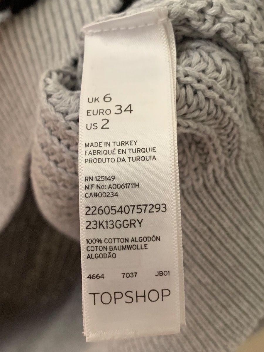 Maglioni & Felpe: Grobstrickpulli von Topshop, 100% Baumwolle, Gr. 34 – Usato da Zürich venduto da Nora321 4