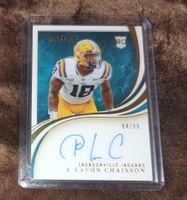 K'Laavon Chaisson RC On Card Auto Panini Immaculate NFL