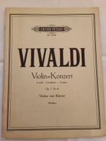 Noten Vivaldi Violinkonzert A-moll Op.3 Nr.6, Violin/Klavier