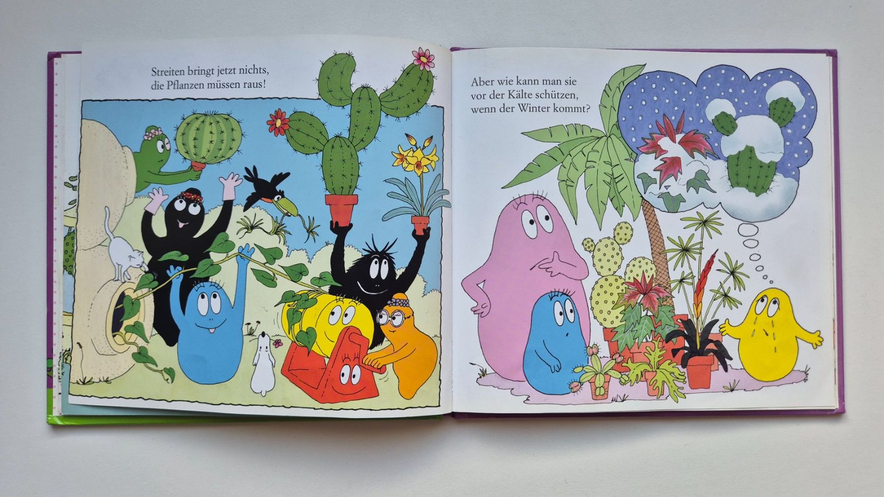 Libri: BARBAPAPA     💚💜💛    Der Garten – Usato da Niederweningen venduto da Obson 4