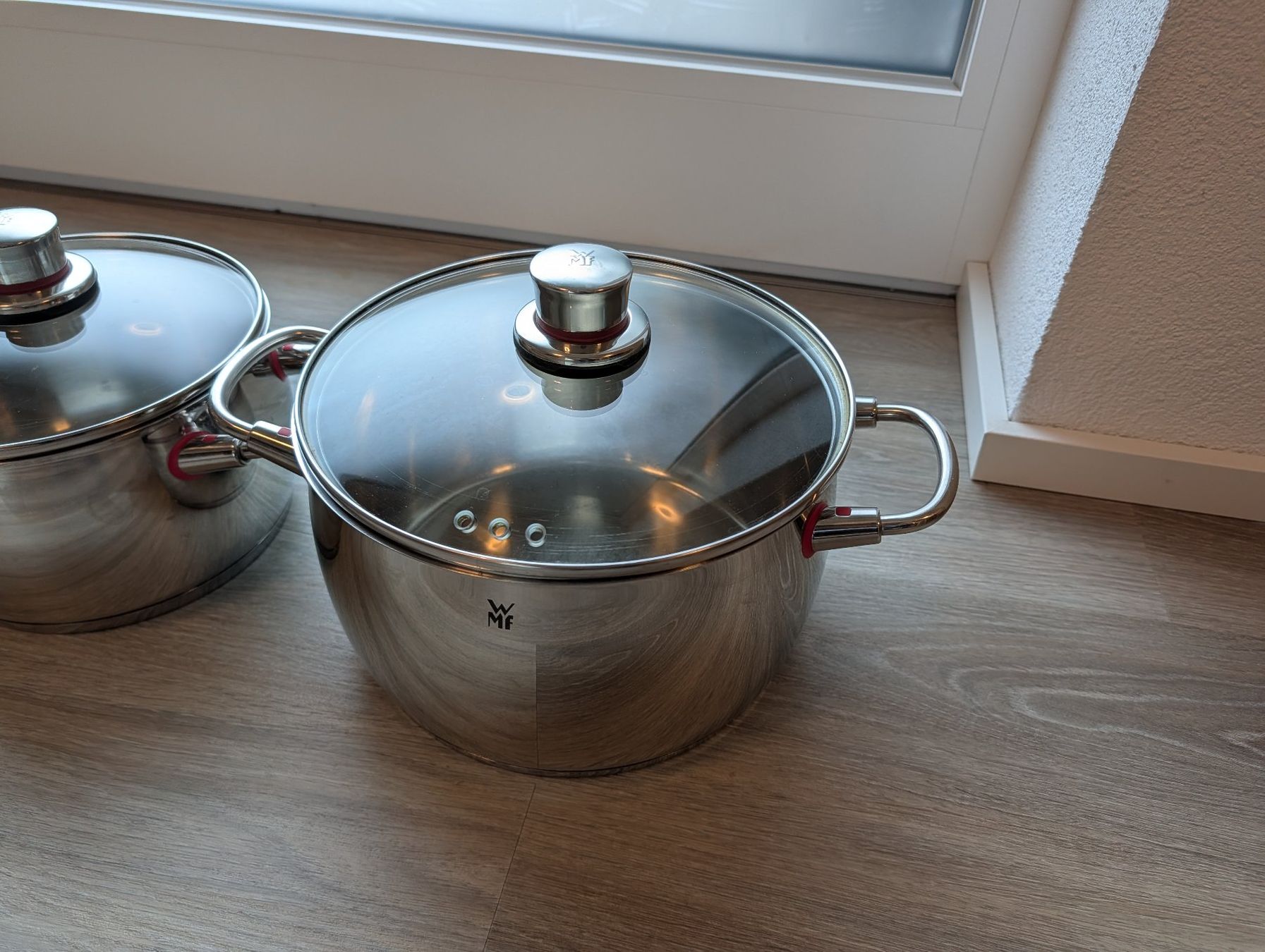 WMF Pentole: WMF Kochtopf Set 4-teilig mit Deckel, gebraucht – Usato da Wil ZH venduto da ahatius 1