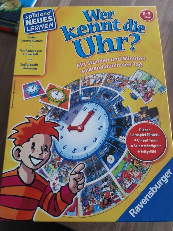 Ravensburger Spielend Neues Lernen Wer kennt die Uhr? main image 1