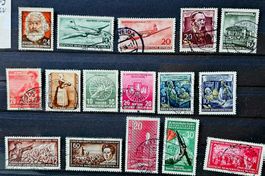 DDR alte Briefmarken