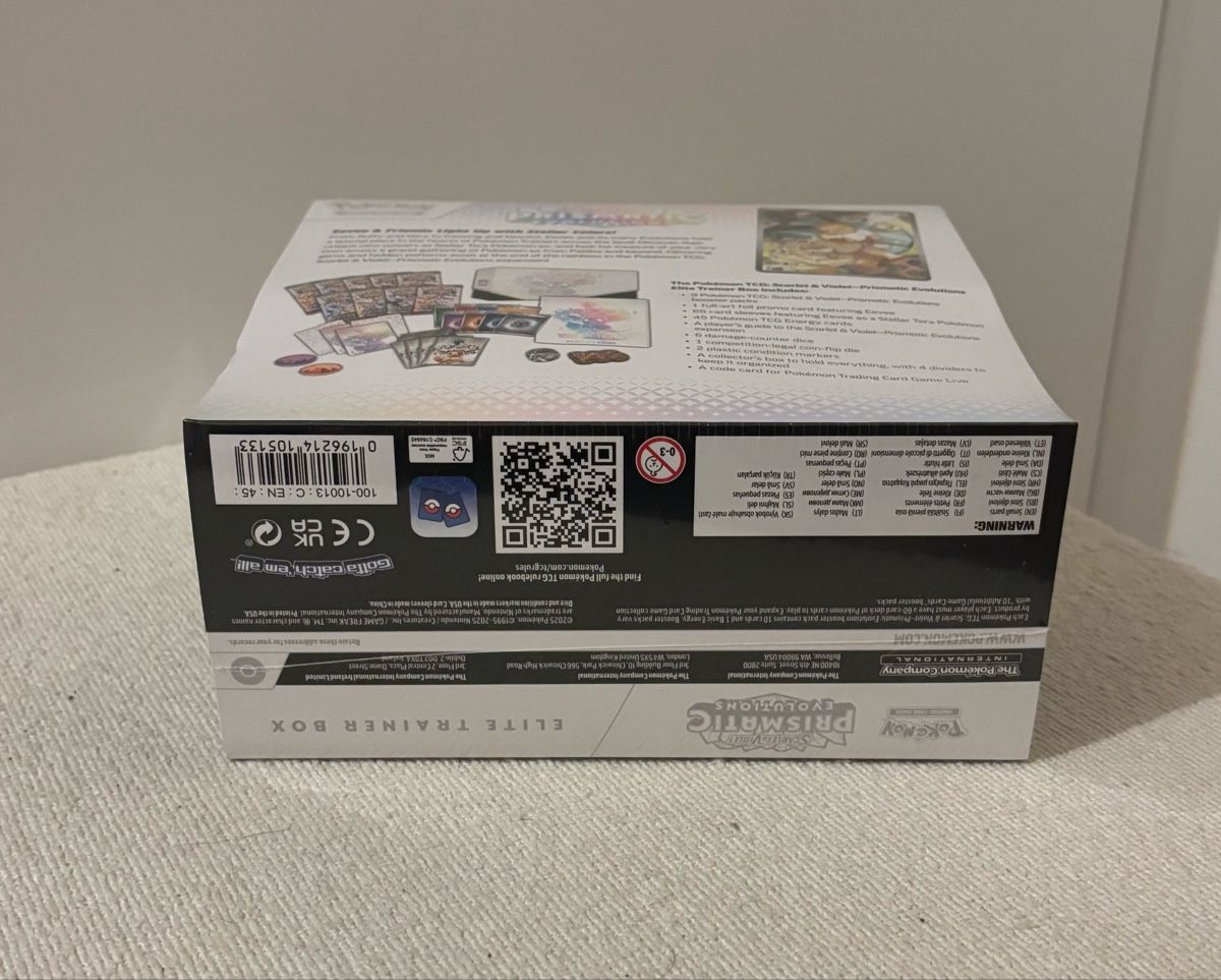 Pokémon Sammelbilder & Trading cards: Pokémon Scarlet & Violet Prismatic Evolutions ETB - EN – Neu und originalverpackt aus Grand-Lancy von Mario64 3