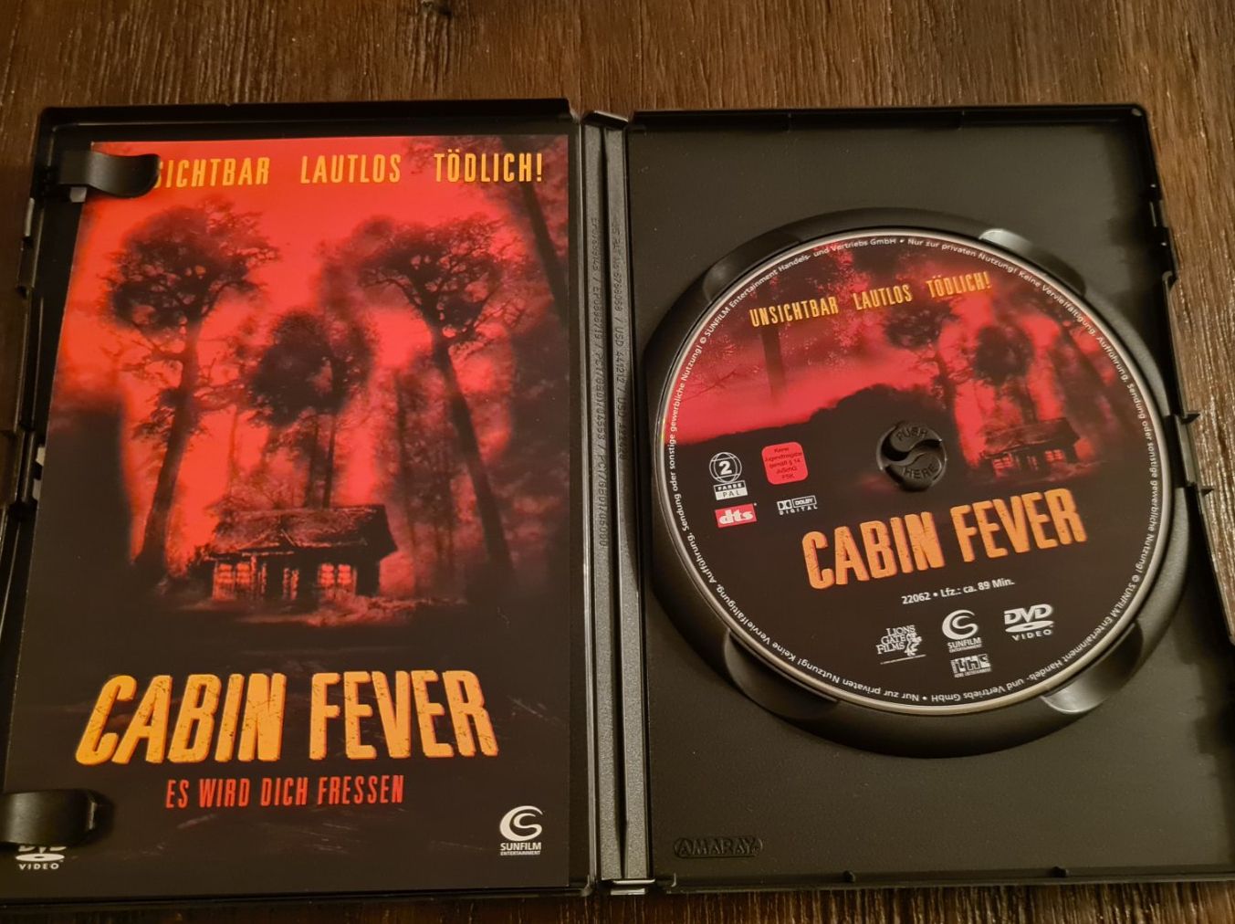 Tutti i DVDs: Cabin Fever (H) – Usato da Oberkirch LU venduto da ThE_CoLLecTor666 2